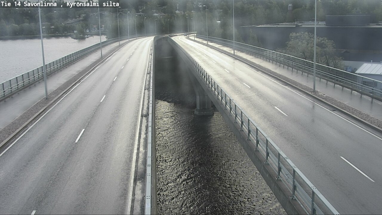 Weather Camera Image Road 14 Savonlinna, Kyrönsalmi, Savonlinna, Etelä-Savo