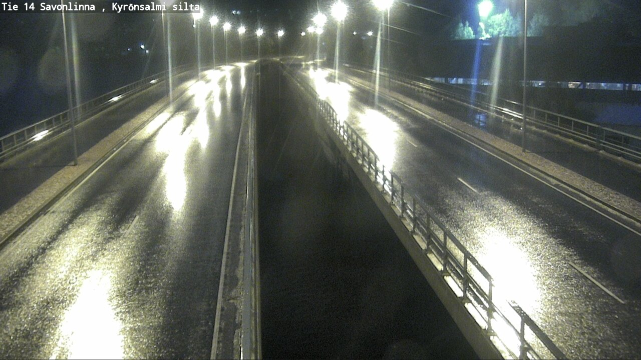 Weather Camera Image Road 14 Savonlinna, Kyrönsalmi, Savonlinna, Etelä-Savo