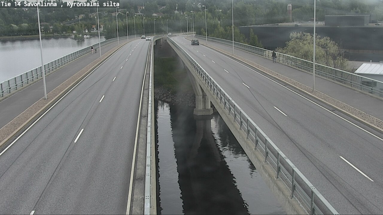Weather Camera Image Road 14 Savonlinna, Kyrönsalmi, Savonlinna, Etelä-Savo