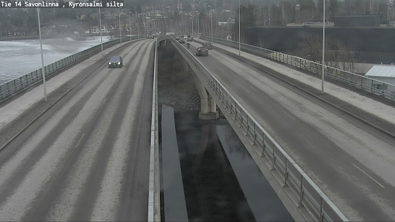 Weather Camera Image Väg 14 Nyslott, Kyrönsalmi, Savonlinna, Etelä-Savo