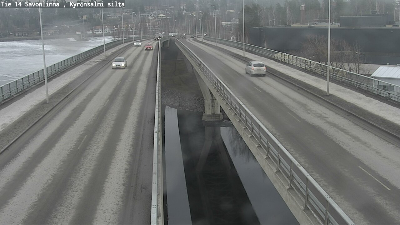 Weather Camera Image Väg 14 Nyslott, Kyrönsalmi, Savonlinna, Etelä-Savo