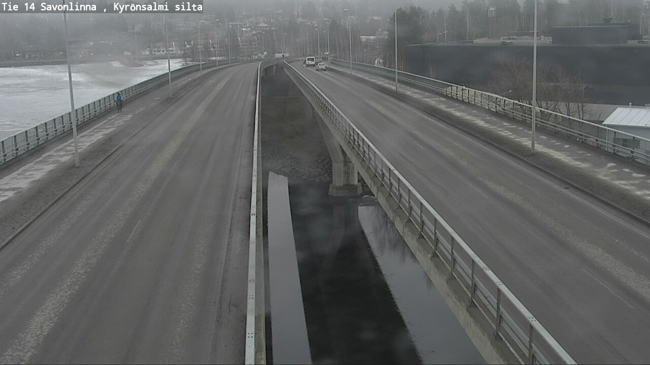 Weather Camera Image Väg 14 Nyslott, Kyrönsalmi, Savonlinna, Etelä-Savo