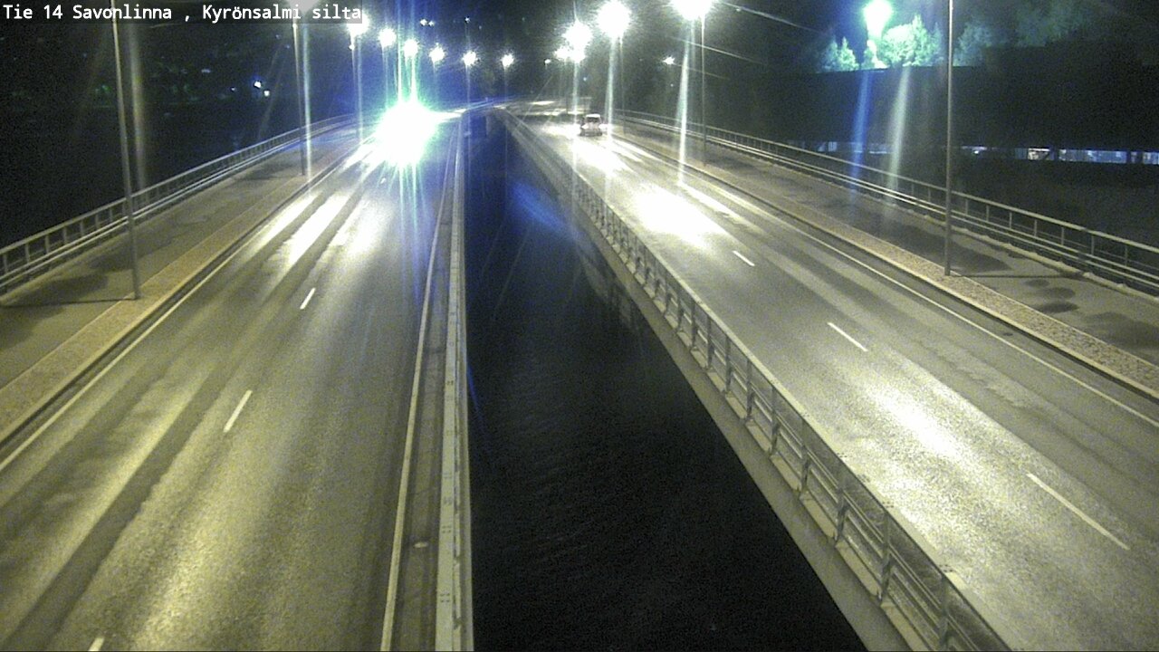 Weather Camera Image Road 14 Savonlinna, Kyrönsalmi, Savonlinna, Etelä-Savo