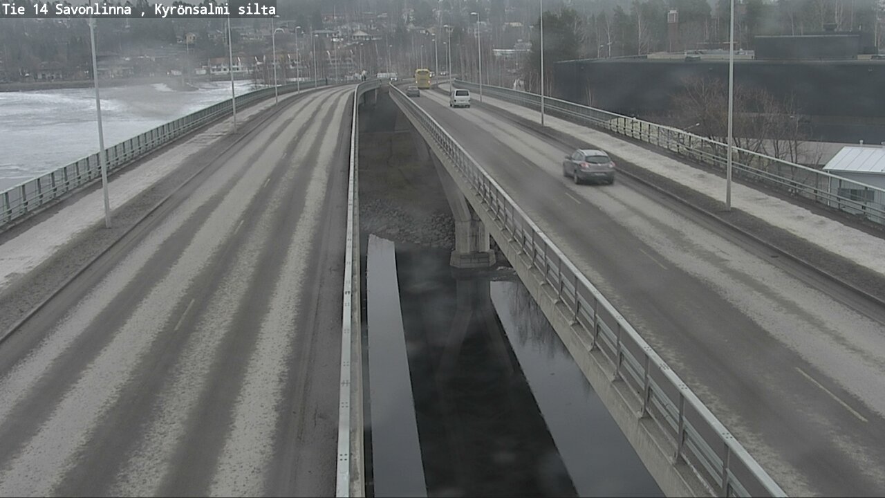 Weather Camera Image Väg 14 Nyslott, Kyrönsalmi, Savonlinna, Etelä-Savo