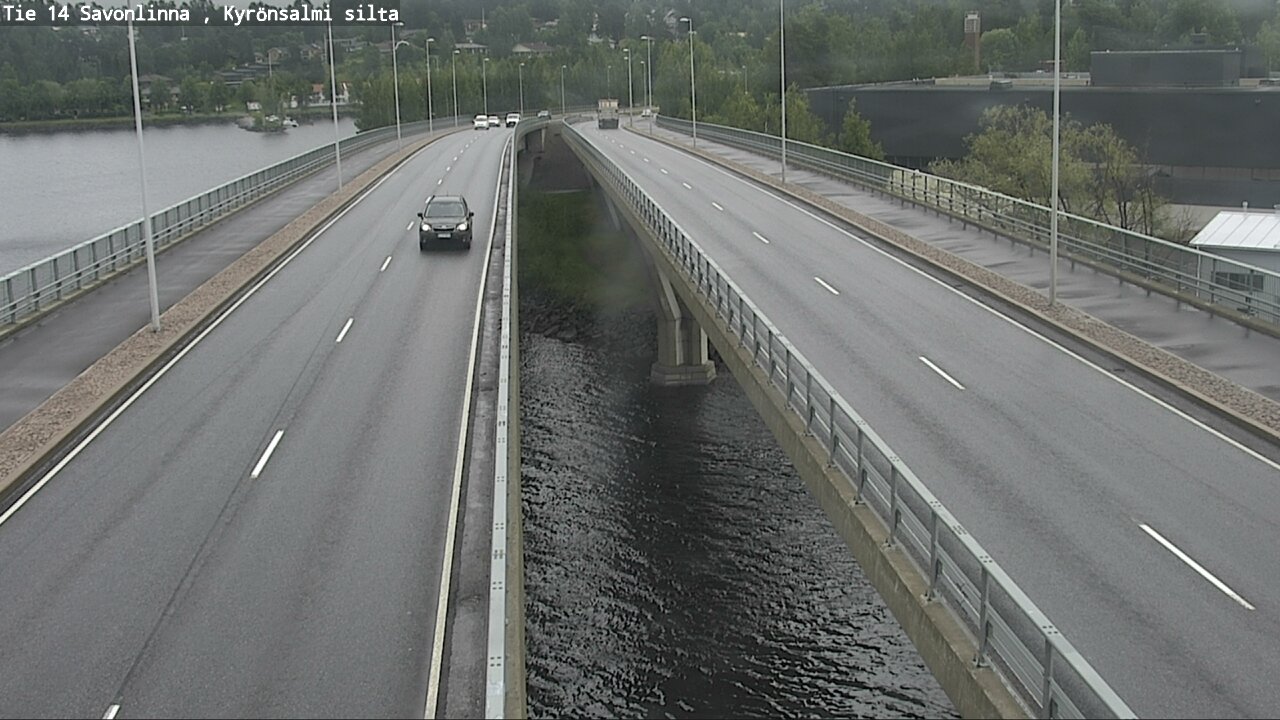 Weather Camera Image Road 14 Savonlinna, Kyrönsalmi, Savonlinna, Etelä-Savo