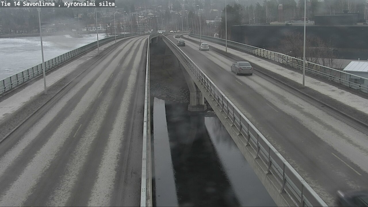 Weather Camera Image Väg 14 Nyslott, Kyrönsalmi, Savonlinna, Etelä-Savo
