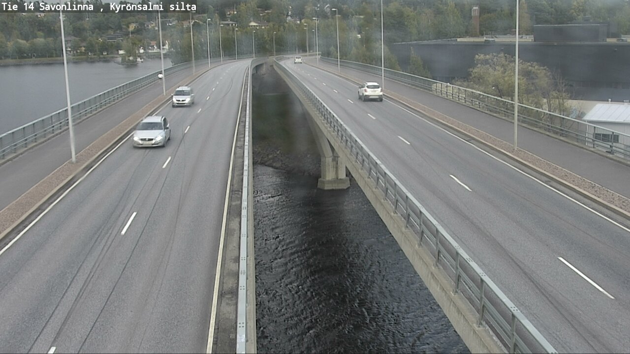 Weather Camera Image Road 14 Savonlinna, Kyrönsalmi, Savonlinna, Etelä-Savo