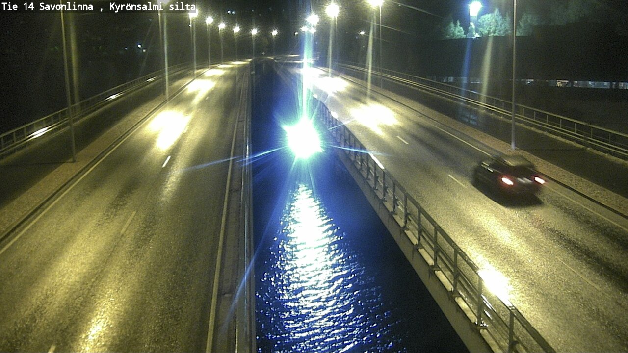 Weather Camera Image Road 14 Savonlinna, Kyrönsalmi, Savonlinna, Etelä-Savo