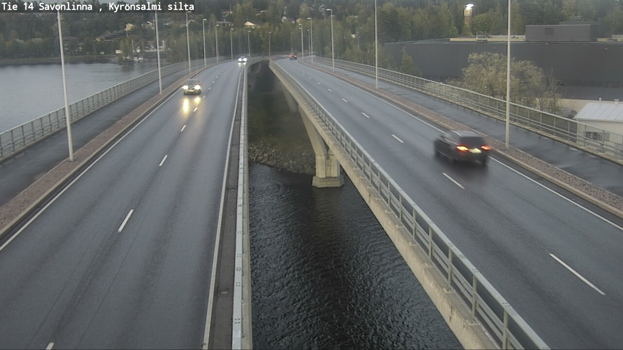 Weather Camera Image Road 14 Savonlinna, Kyrönsalmi, Savonlinna, Etelä-Savo