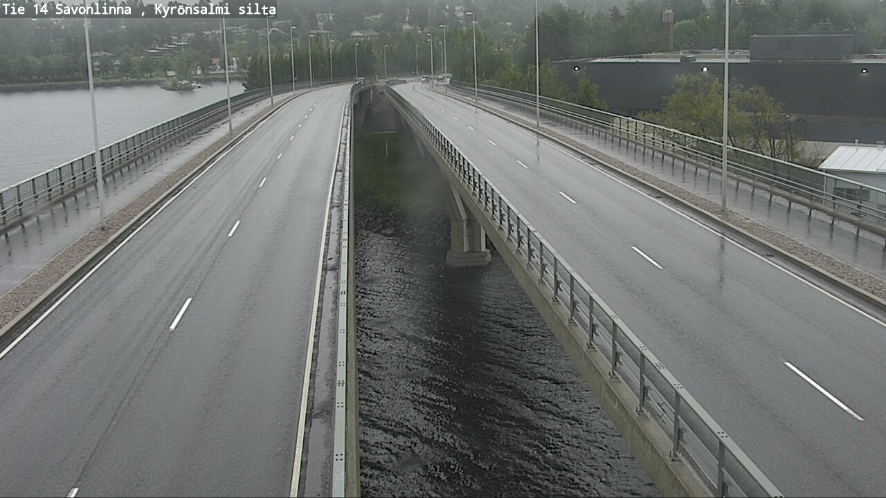 Weather Camera Image Road 14 Savonlinna, Kyrönsalmi, Savonlinna, Etelä-Savo