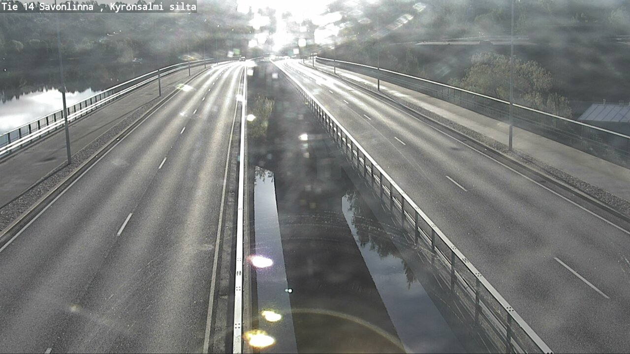 Weather Camera Image Road 14 Savonlinna, Kyrönsalmi, Savonlinna, Etelä-Savo