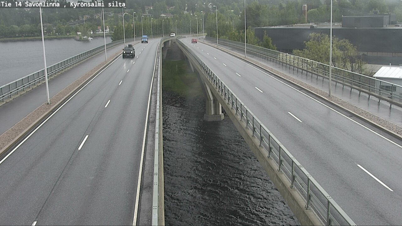 Weather Camera Image Road 14 Savonlinna, Kyrönsalmi, Savonlinna, Etelä-Savo