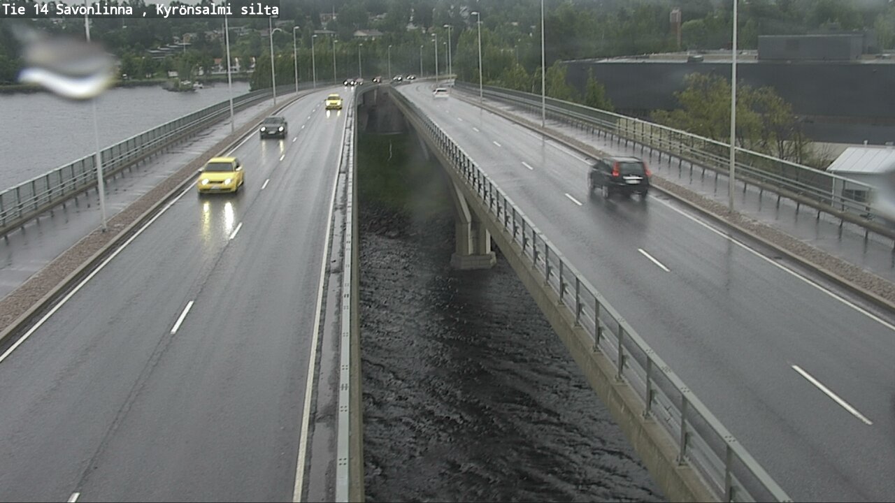 Weather Camera Image Väg 14 Nyslott, Kyrönsalmi, Savonlinna, Etelä-Savo