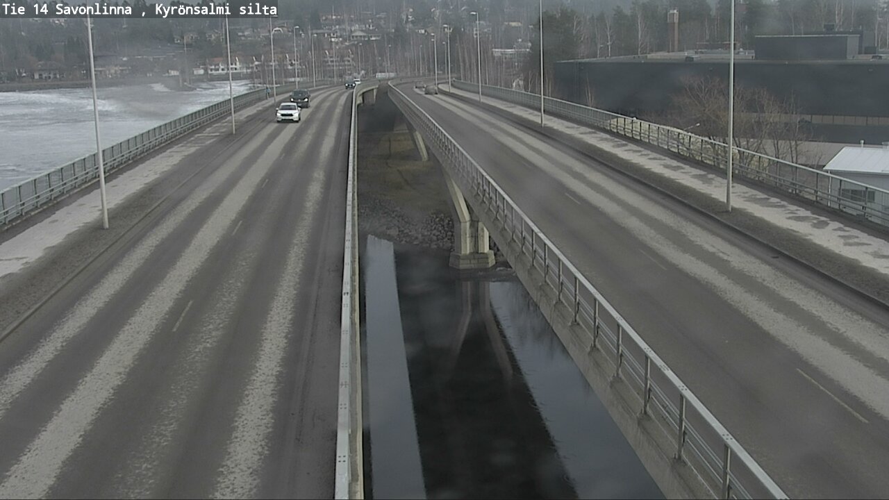 Weather Camera Image Väg 14 Nyslott, Kyrönsalmi, Savonlinna, Etelä-Savo