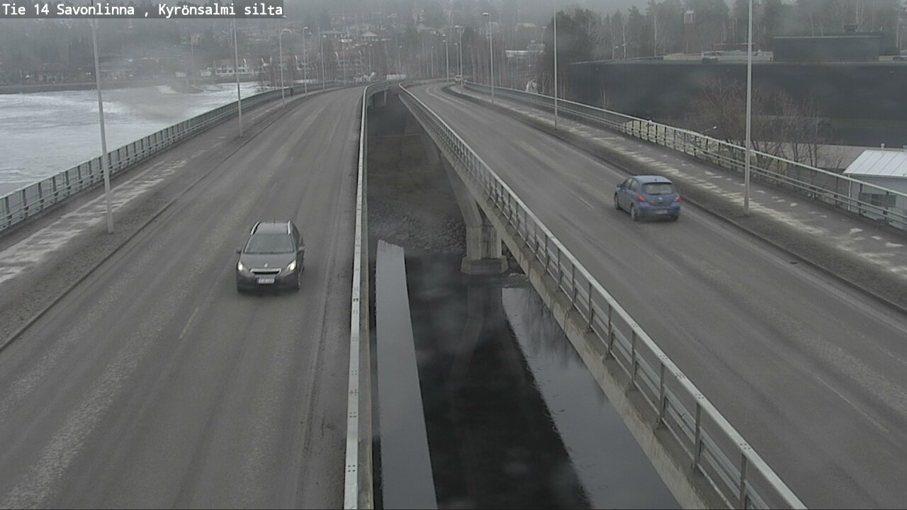 Weather Camera Image Väg 14 Nyslott, Kyrönsalmi, Savonlinna, Etelä-Savo