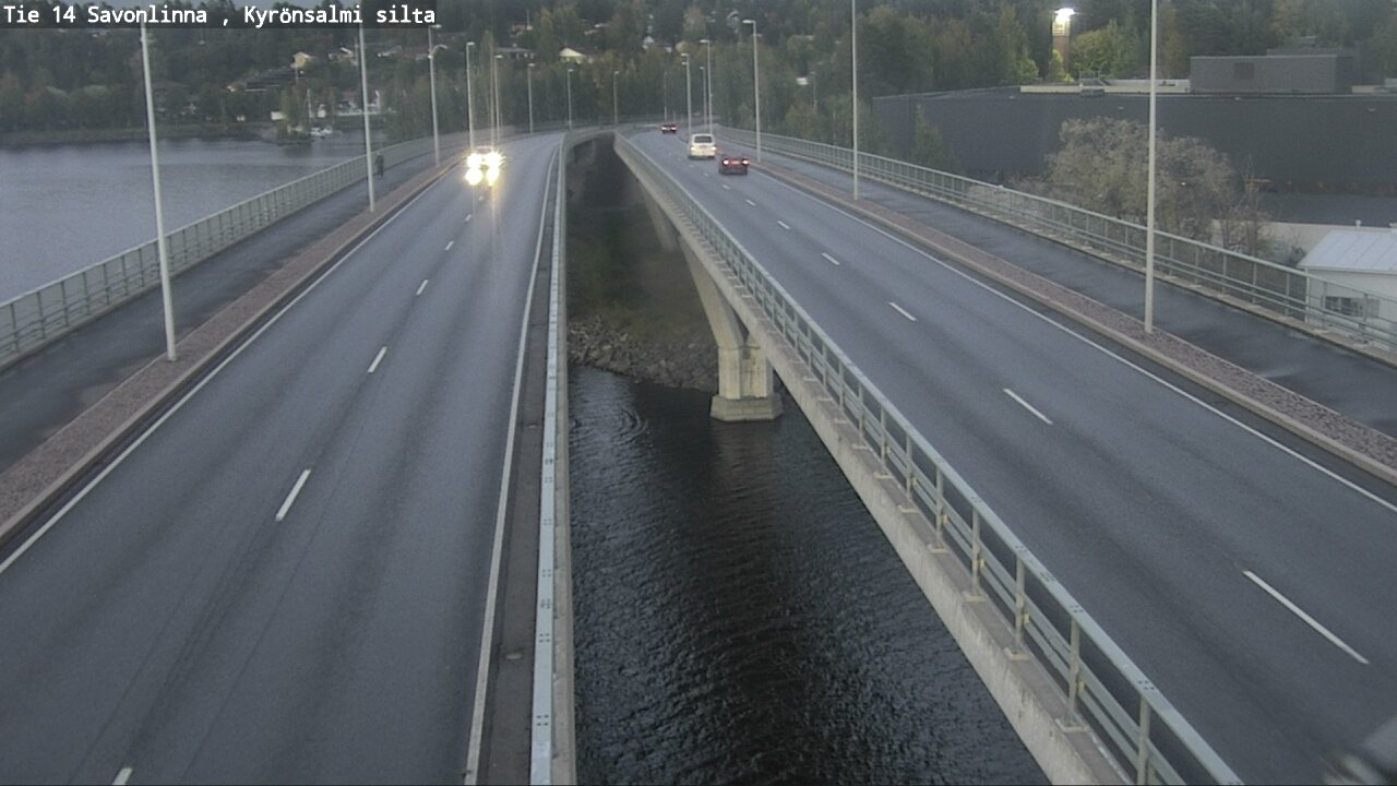 Weather Camera Image Road 14 Savonlinna, Kyrönsalmi, Savonlinna, Etelä-Savo