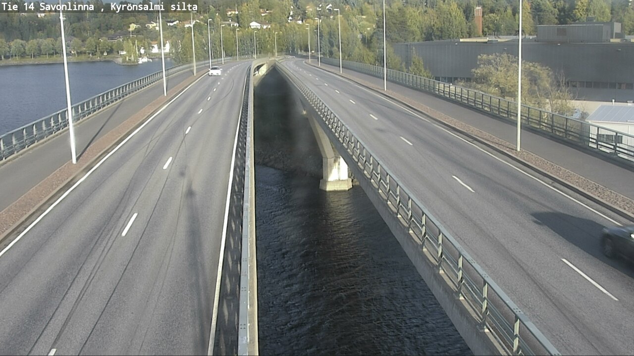 Weather Camera Image Road 14 Savonlinna, Kyrönsalmi, Savonlinna, Etelä-Savo