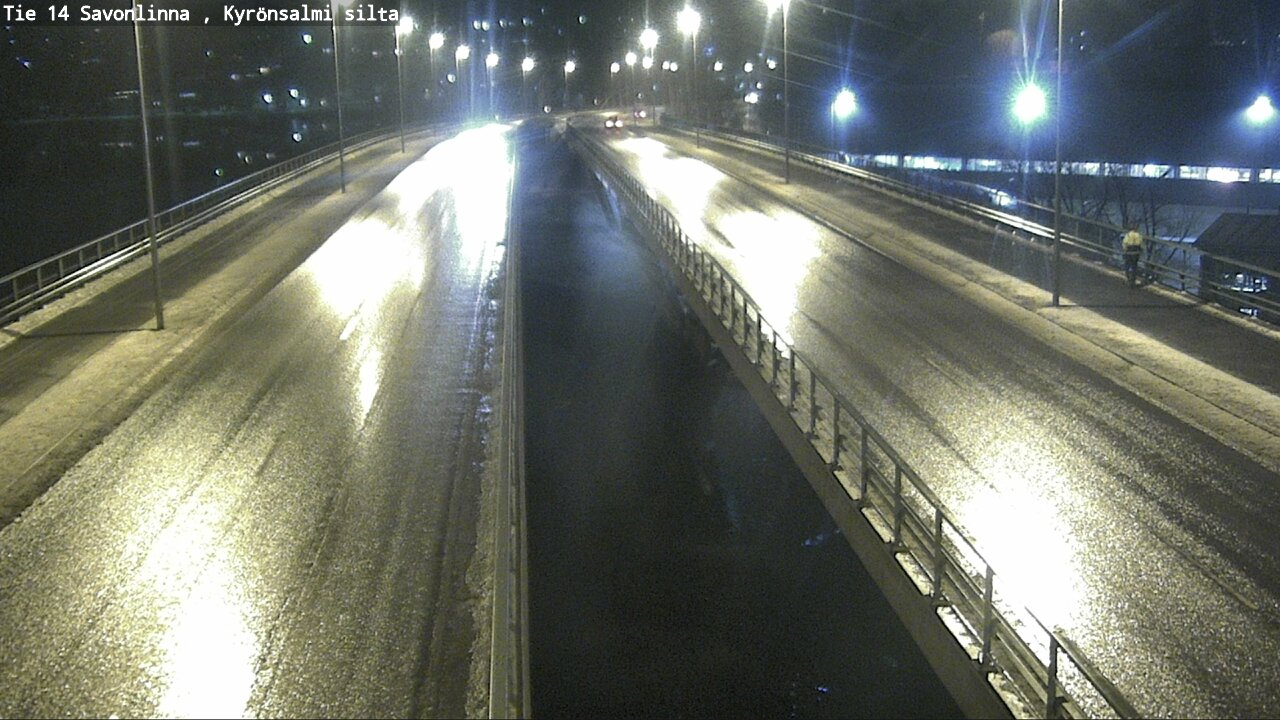 Weather Camera Image Väg 14 Nyslott, Kyrönsalmi, Savonlinna, Etelä-Savo