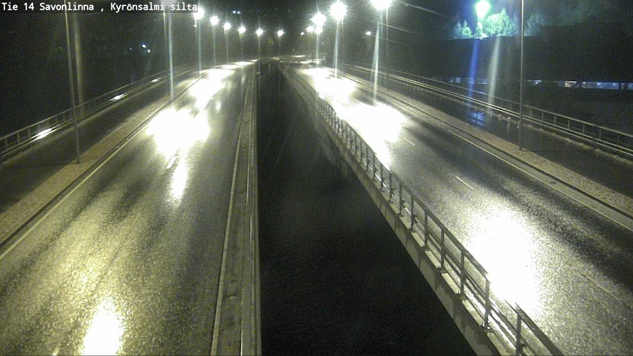 Weather Camera Image Road 14 Savonlinna, Kyrönsalmi, Savonlinna, Etelä-Savo