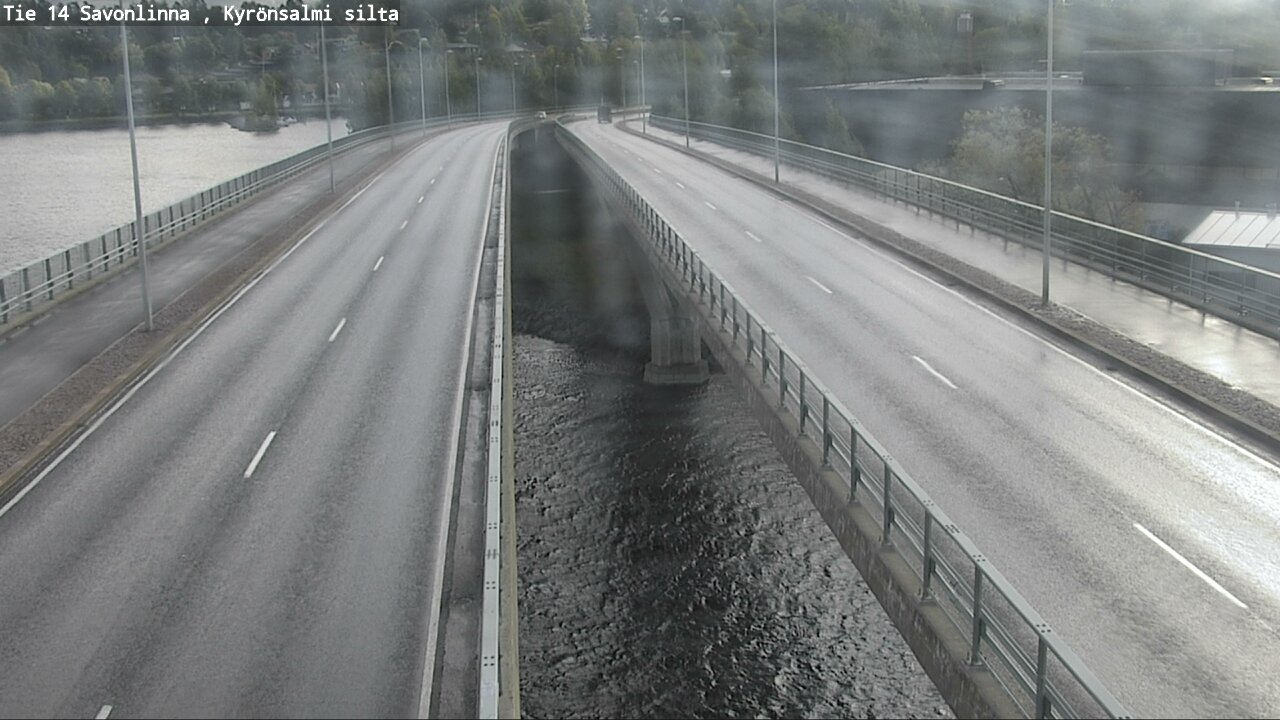 Weather Camera Image Road 14 Savonlinna, Kyrönsalmi, Savonlinna, Etelä-Savo