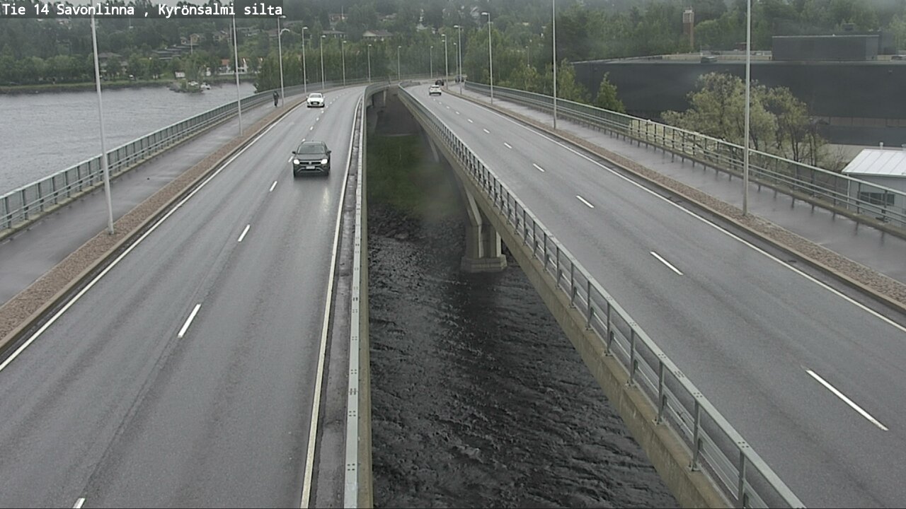 Weather Camera Image Väg 14 Nyslott, Kyrönsalmi, Savonlinna, Etelä-Savo