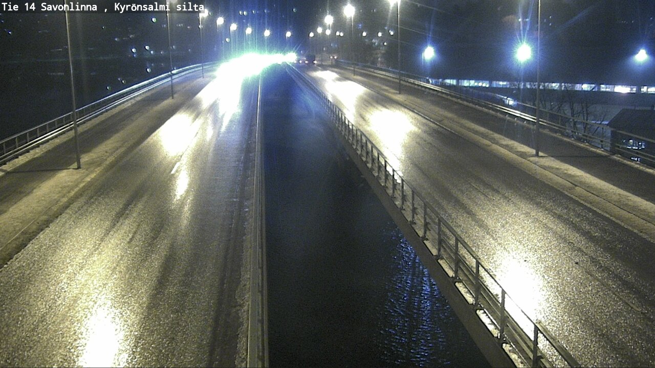 Weather Camera Image Väg 14 Nyslott, Kyrönsalmi, Savonlinna, Etelä-Savo