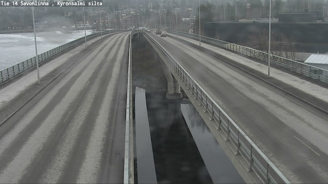 Weather Camera Image Väg 14 Nyslott, Kyrönsalmi, Savonlinna, Etelä-Savo
