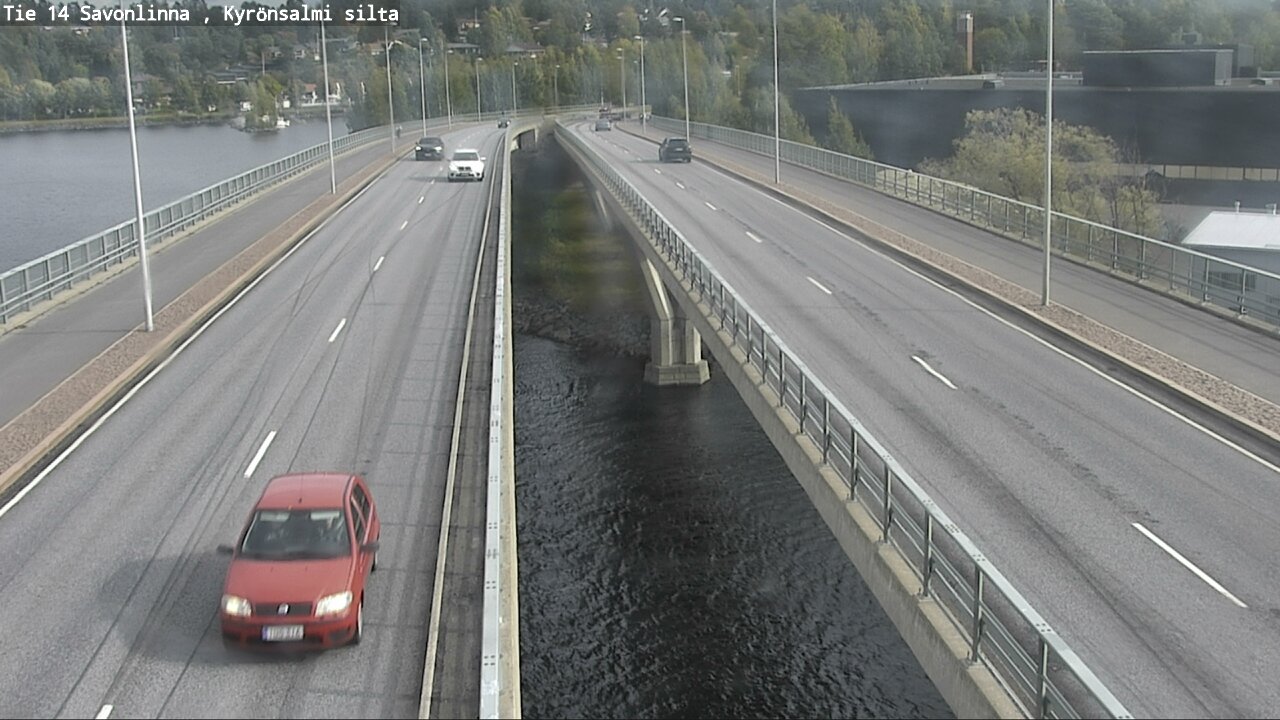 Weather Camera Image Road 14 Savonlinna, Kyrönsalmi, Savonlinna, Etelä-Savo