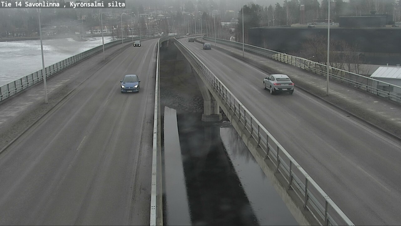 Weather Camera Image Väg 14 Nyslott, Kyrönsalmi, Savonlinna, Etelä-Savo