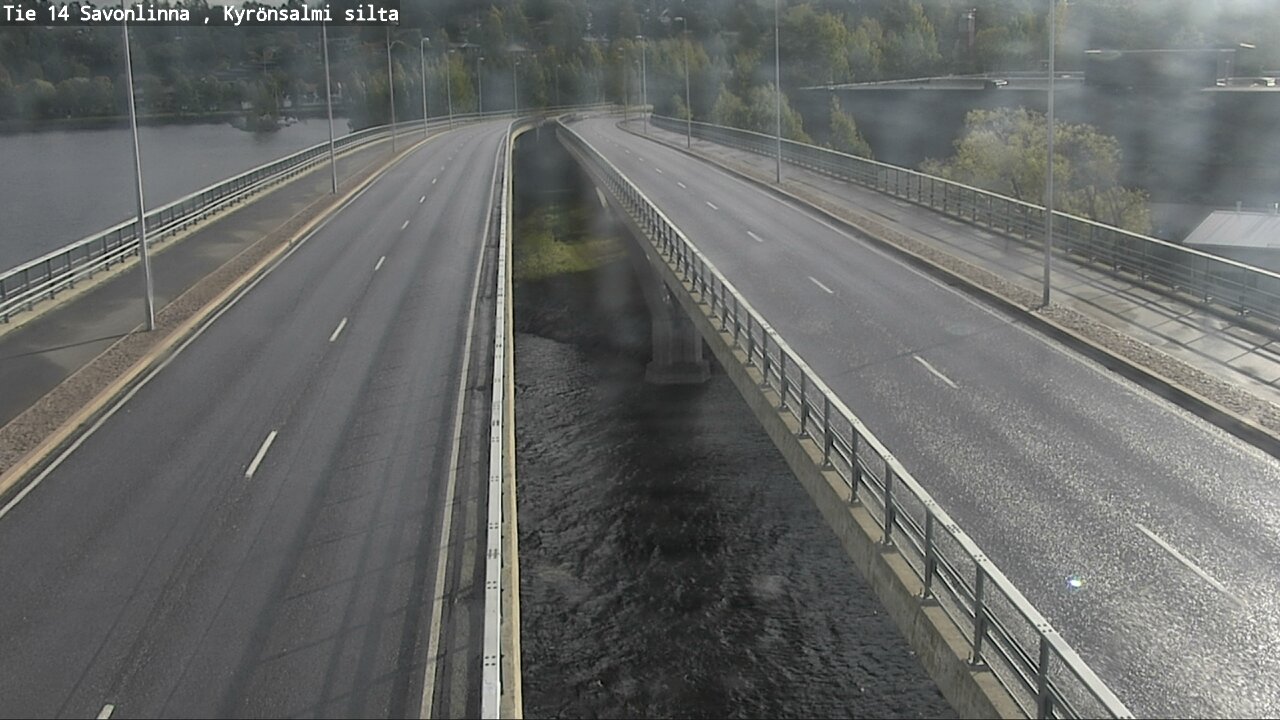 Weather Camera Image Road 14 Savonlinna, Kyrönsalmi, Savonlinna, Etelä-Savo