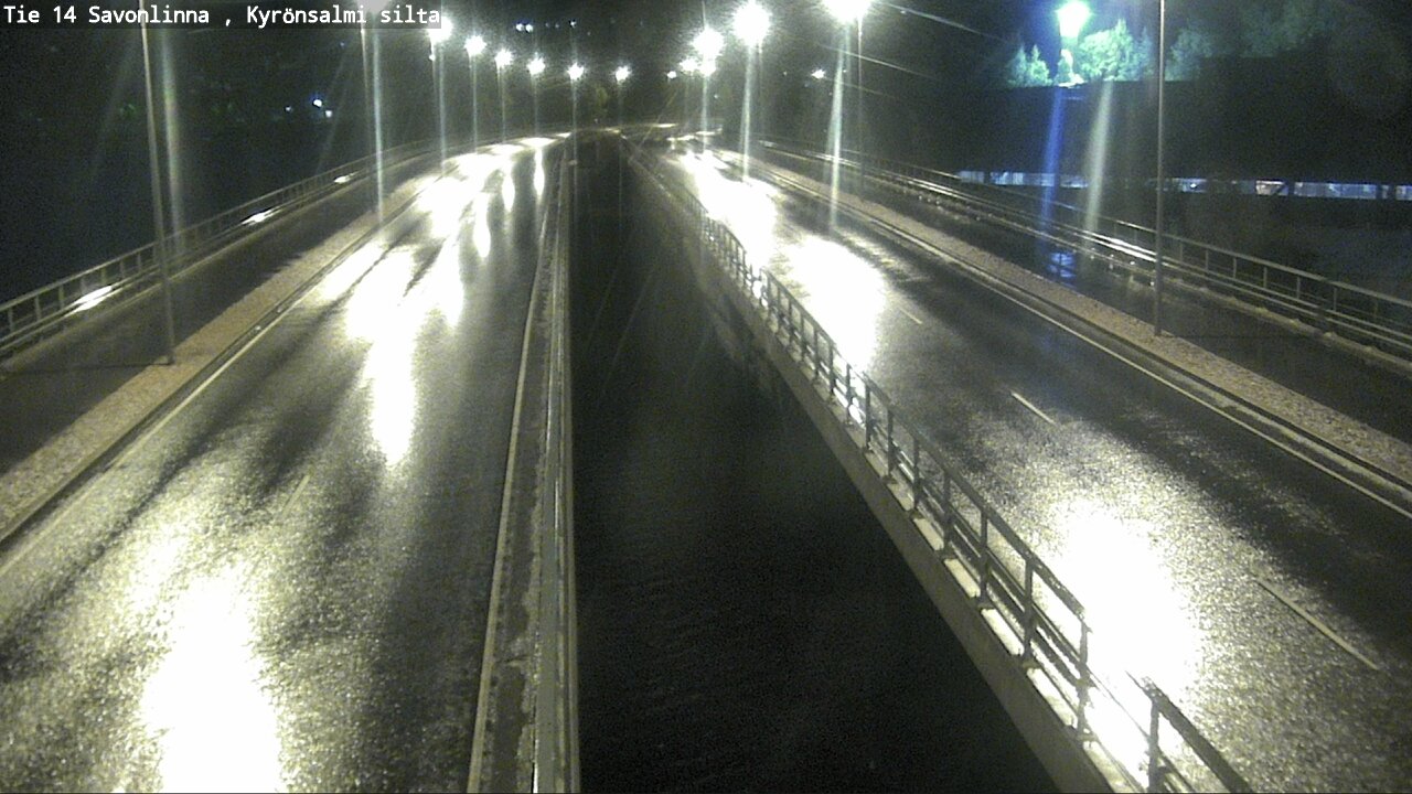 Weather Camera Image Road 14 Savonlinna, Kyrönsalmi, Savonlinna, Etelä-Savo