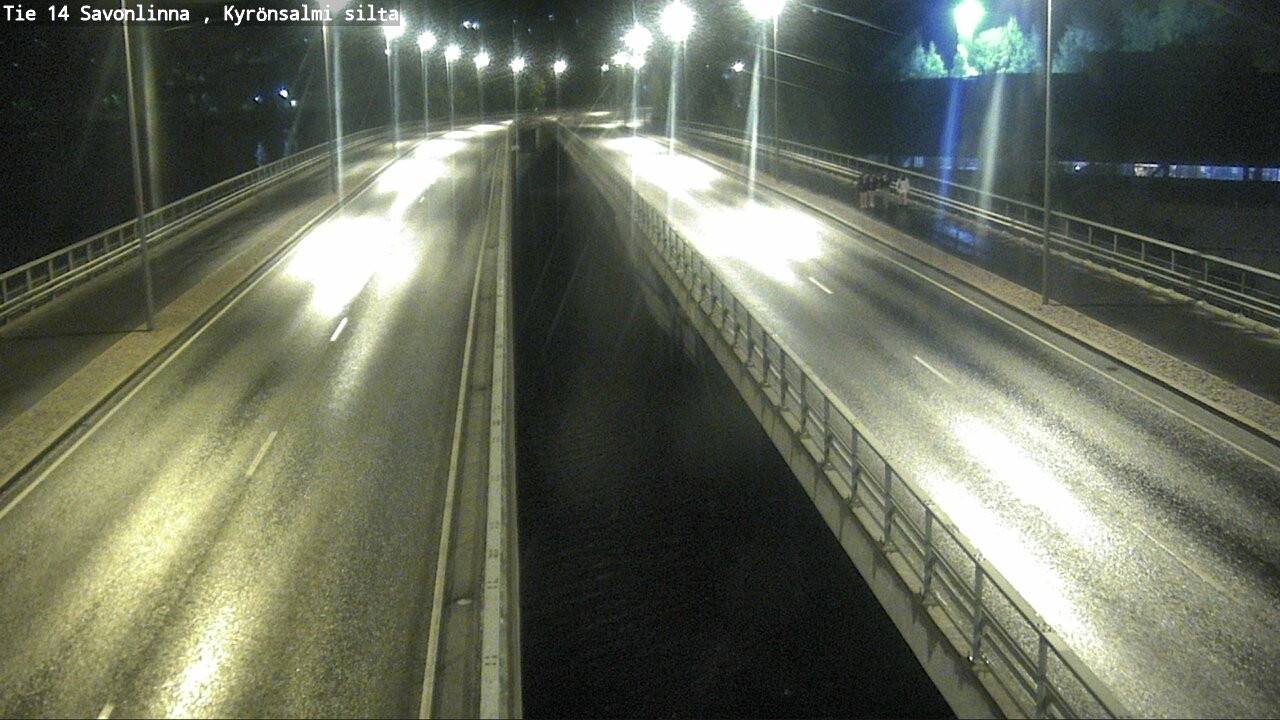 Weather Camera Image Road 14 Savonlinna, Kyrönsalmi, Savonlinna, Etelä-Savo