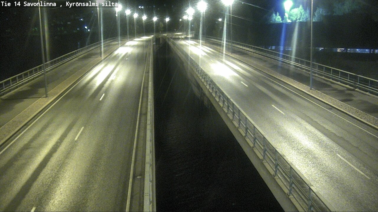 Weather Camera Image Road 14 Savonlinna, Kyrönsalmi, Savonlinna, Etelä-Savo