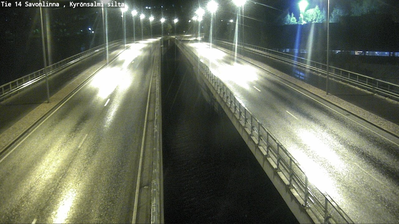 Weather Camera Image Road 14 Savonlinna, Kyrönsalmi, Savonlinna, Etelä-Savo