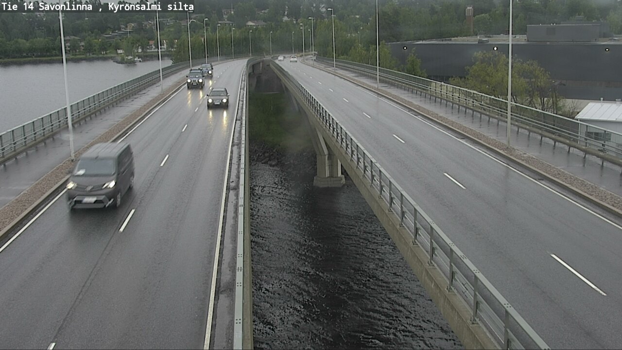 Weather Camera Image Road 14 Savonlinna, Kyrönsalmi, Savonlinna, Etelä-Savo
