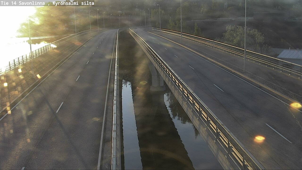 Weather Camera Image Road 14 Savonlinna, Kyrönsalmi, Savonlinna, Etelä-Savo