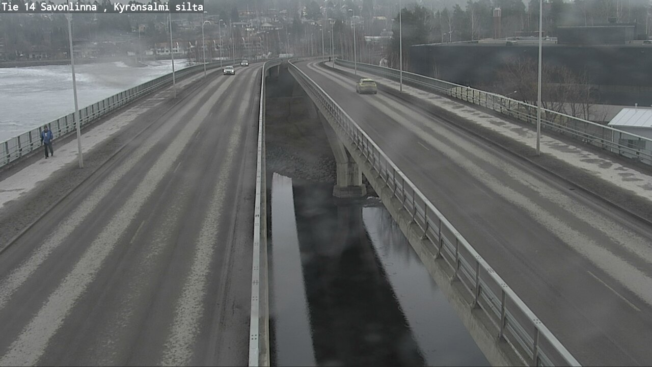 Weather Camera Image Väg 14 Nyslott, Kyrönsalmi, Savonlinna, Etelä-Savo