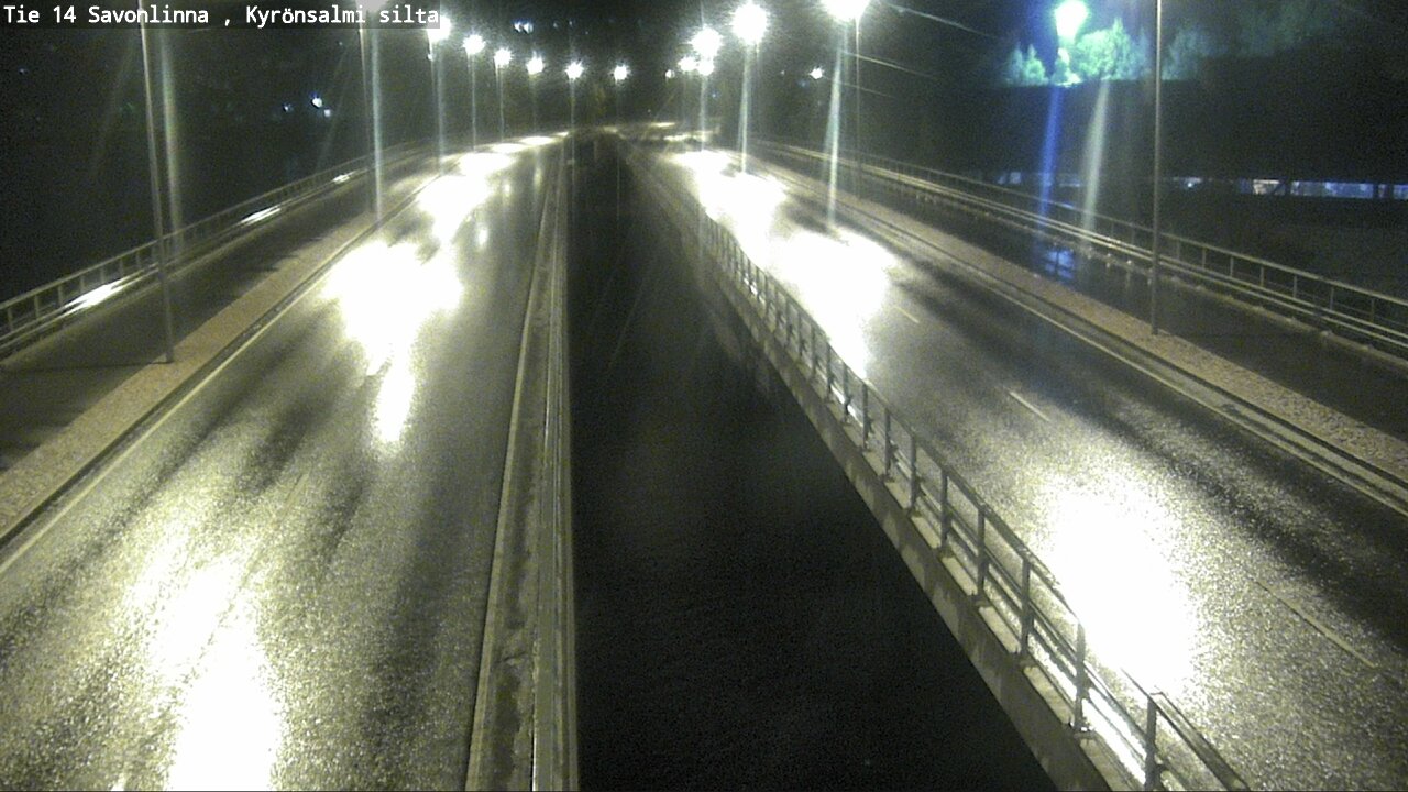 Weather Camera Image Road 14 Savonlinna, Kyrönsalmi, Savonlinna, Etelä-Savo