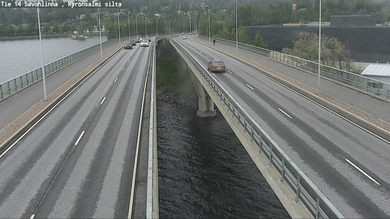 Weather Camera Image Road 14 Savonlinna, Kyrönsalmi, Savonlinna, Etelä-Savo
