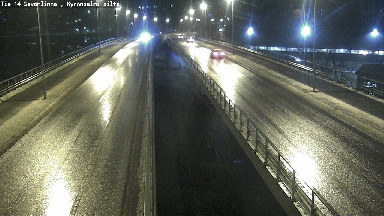 Weather Camera Image Väg 14 Nyslott, Kyrönsalmi, Savonlinna, Etelä-Savo