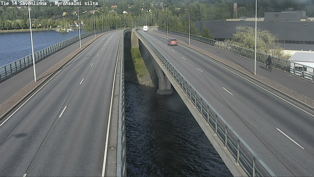 Kelikamerat Kuva Tie 14 Savonlinna, Kyrönsalmi, Savonlinna, Etelä-Savo