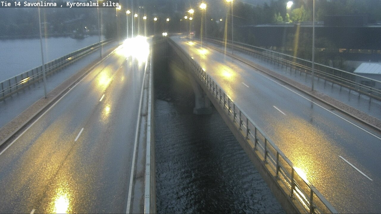 Weather Camera Image Road 14 Savonlinna, Kyrönsalmi, Savonlinna, Etelä-Savo