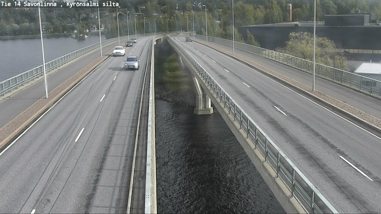 Weather Camera Image Road 14 Savonlinna, Kyrönsalmi, Savonlinna, Etelä-Savo