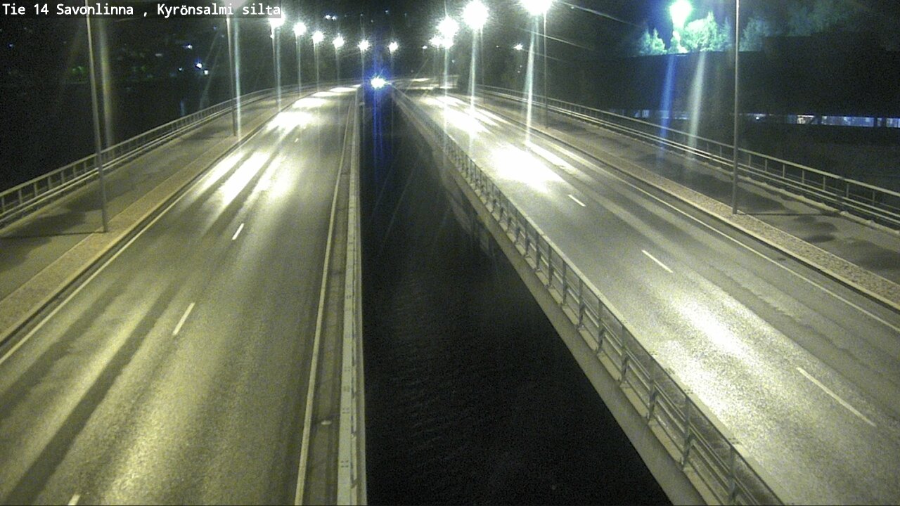 Weather Camera Image Road 14 Savonlinna, Kyrönsalmi, Savonlinna, Etelä-Savo