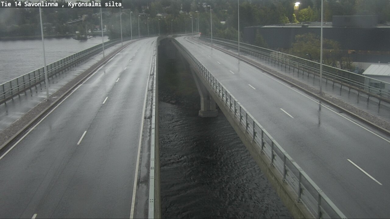 Weather Camera Image Road 14 Savonlinna, Kyrönsalmi, Savonlinna, Etelä-Savo