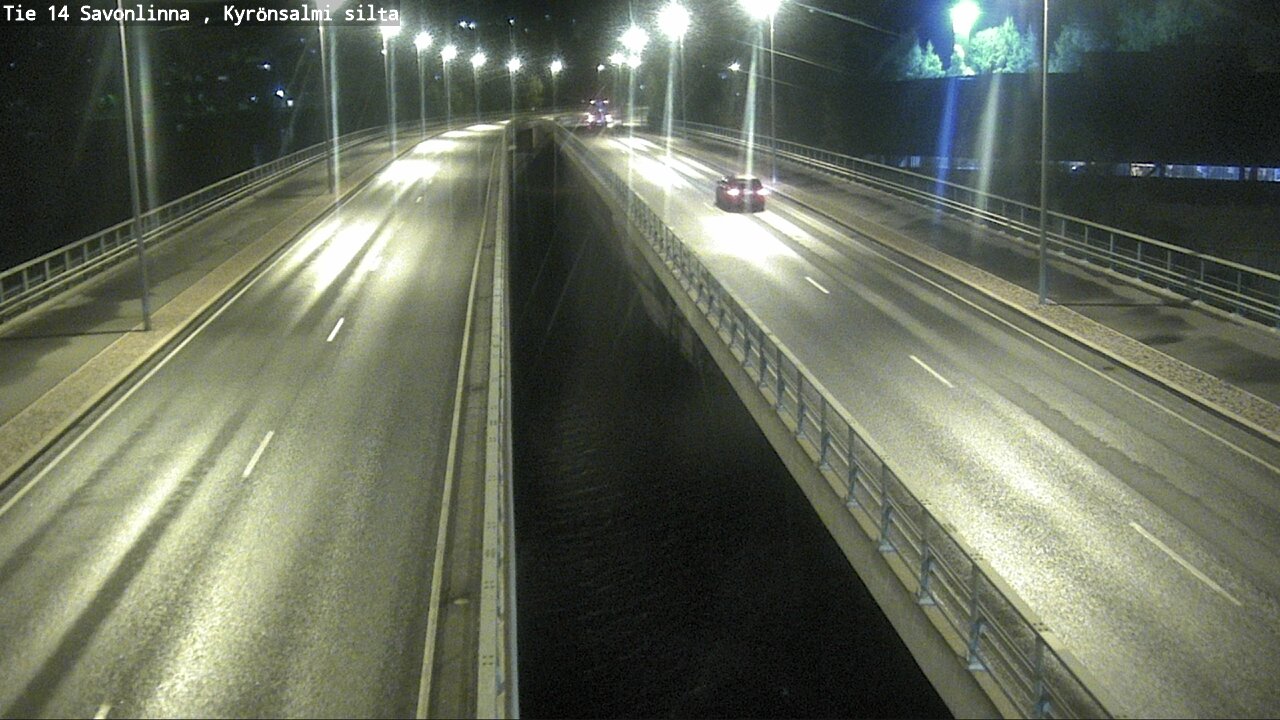 Weather Camera Image Road 14 Savonlinna, Kyrönsalmi, Savonlinna, Etelä-Savo