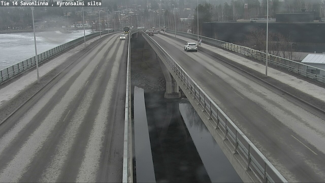 Weather Camera Image Väg 14 Nyslott, Kyrönsalmi, Savonlinna, Etelä-Savo