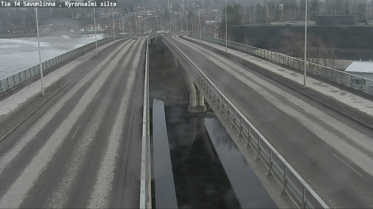 Weather Camera Image Väg 14 Nyslott, Kyrönsalmi, Savonlinna, Etelä-Savo