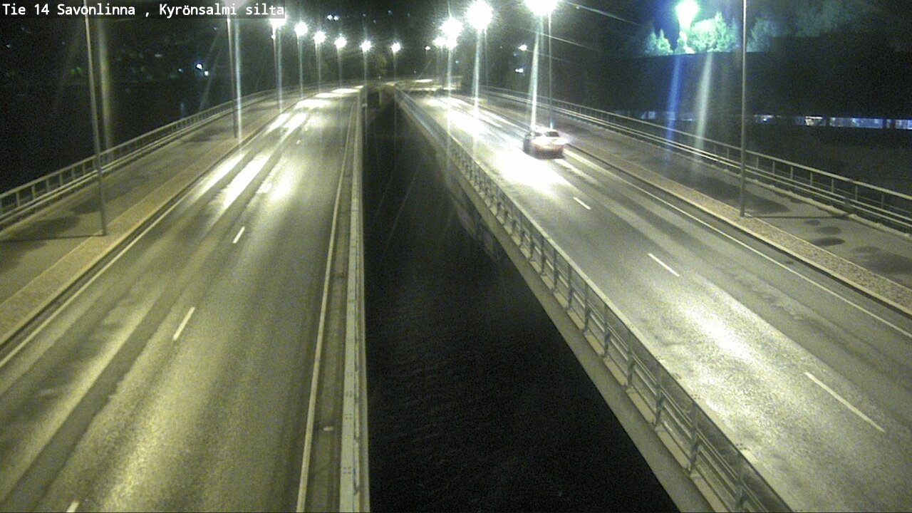 Weather Camera Image Road 14 Savonlinna, Kyrönsalmi, Savonlinna, Etelä-Savo
