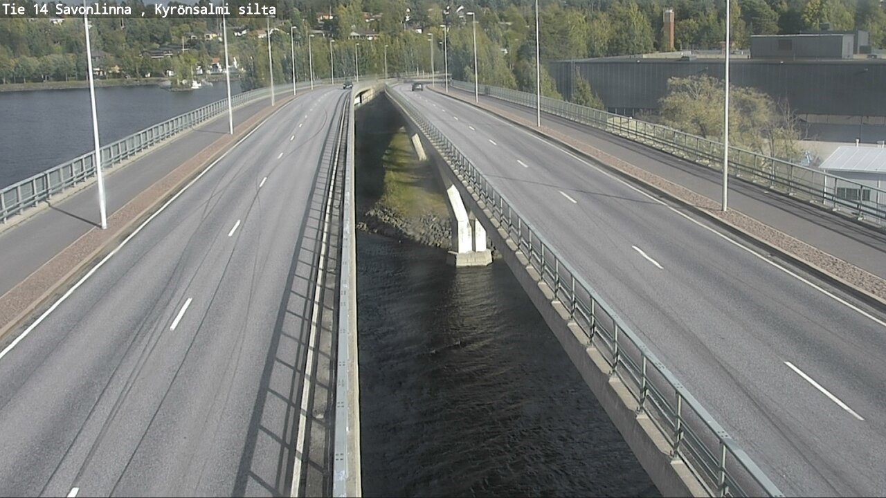 Weather Camera Image Road 14 Savonlinna, Kyrönsalmi, Savonlinna, Etelä-Savo